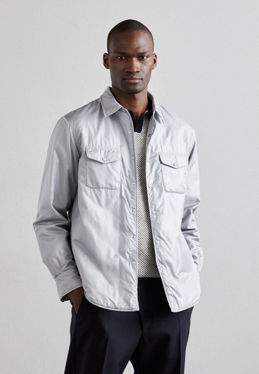 

Легкая куртка CAMICIA ASPESI, цвет grigio grey