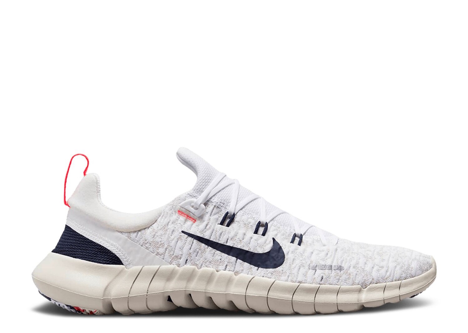 

Кроссовки Nike Free Run 5.0 'White Obsidian', белый, Белый;серый