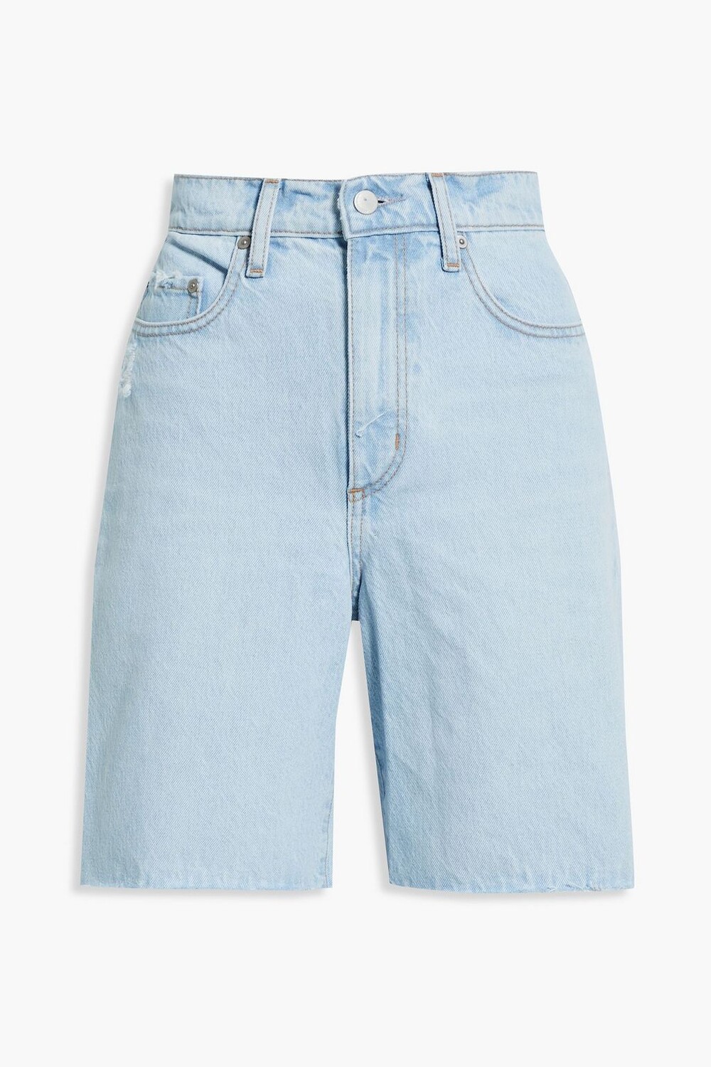 

Джинсовые шорты Tyler с потертостями Nobody Denim, синий