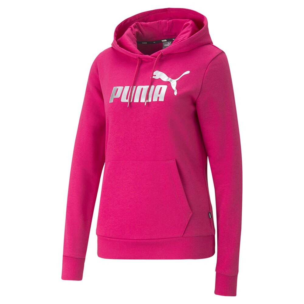 

Толстовка Puma Ess+ Metallic Logo, розовый