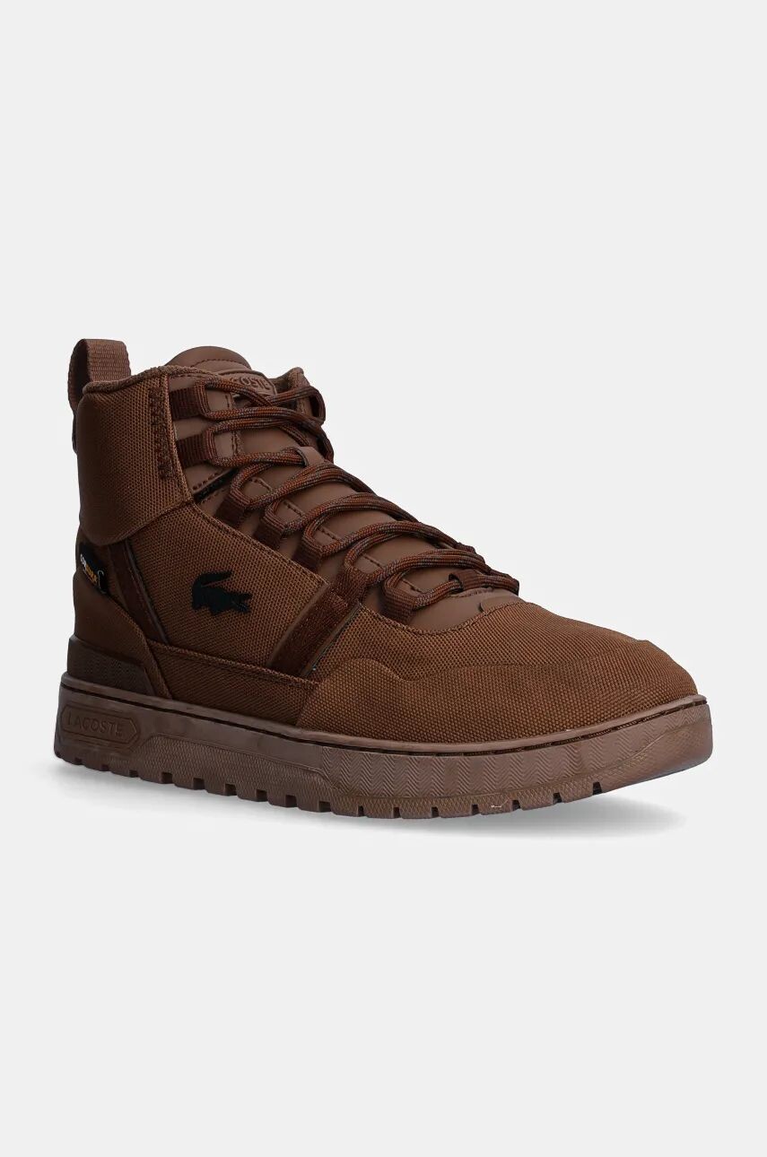 

Кроссовки Lacoste T-Clip Winter Mid, коричневый