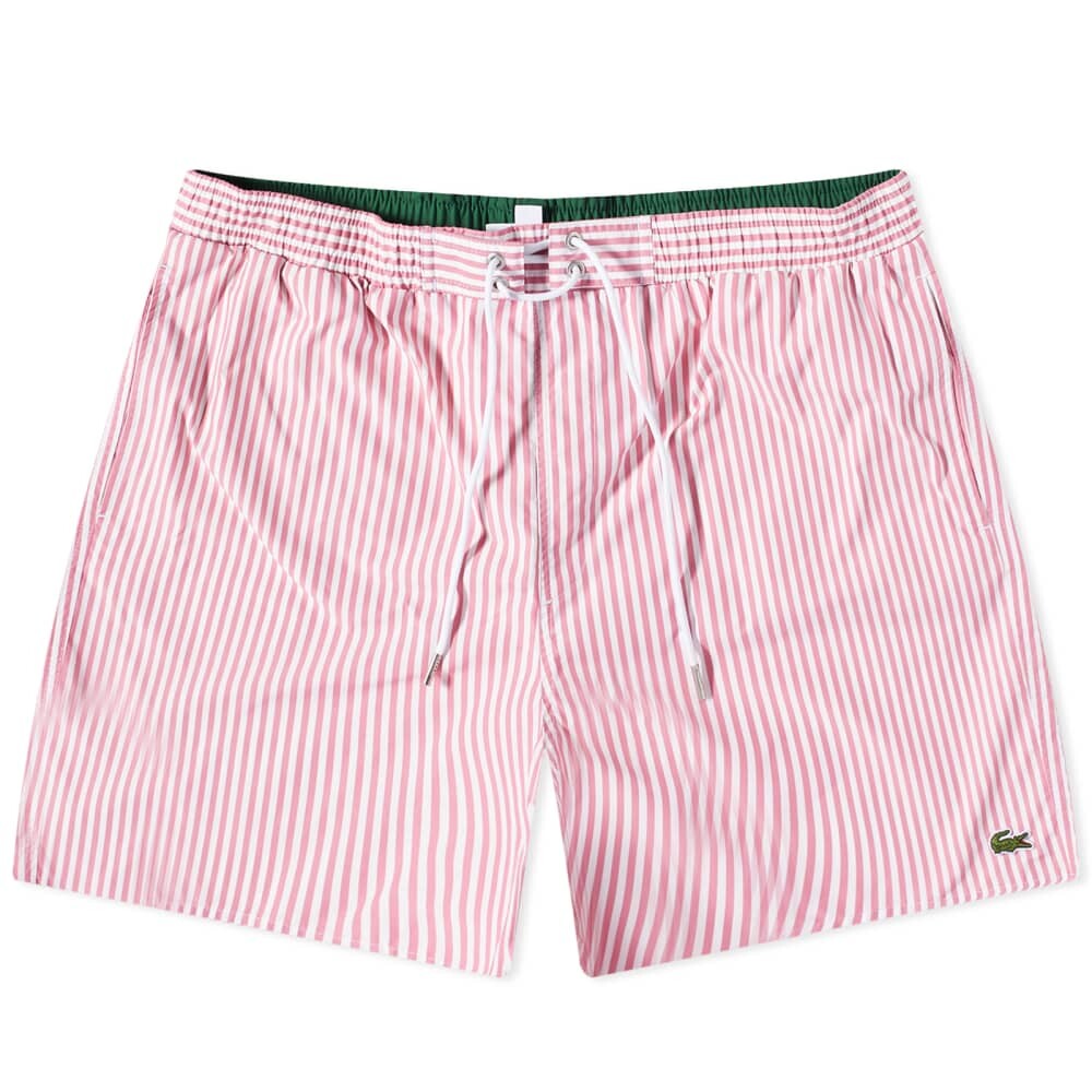 

Шорты для плавания Lacoste в полоску