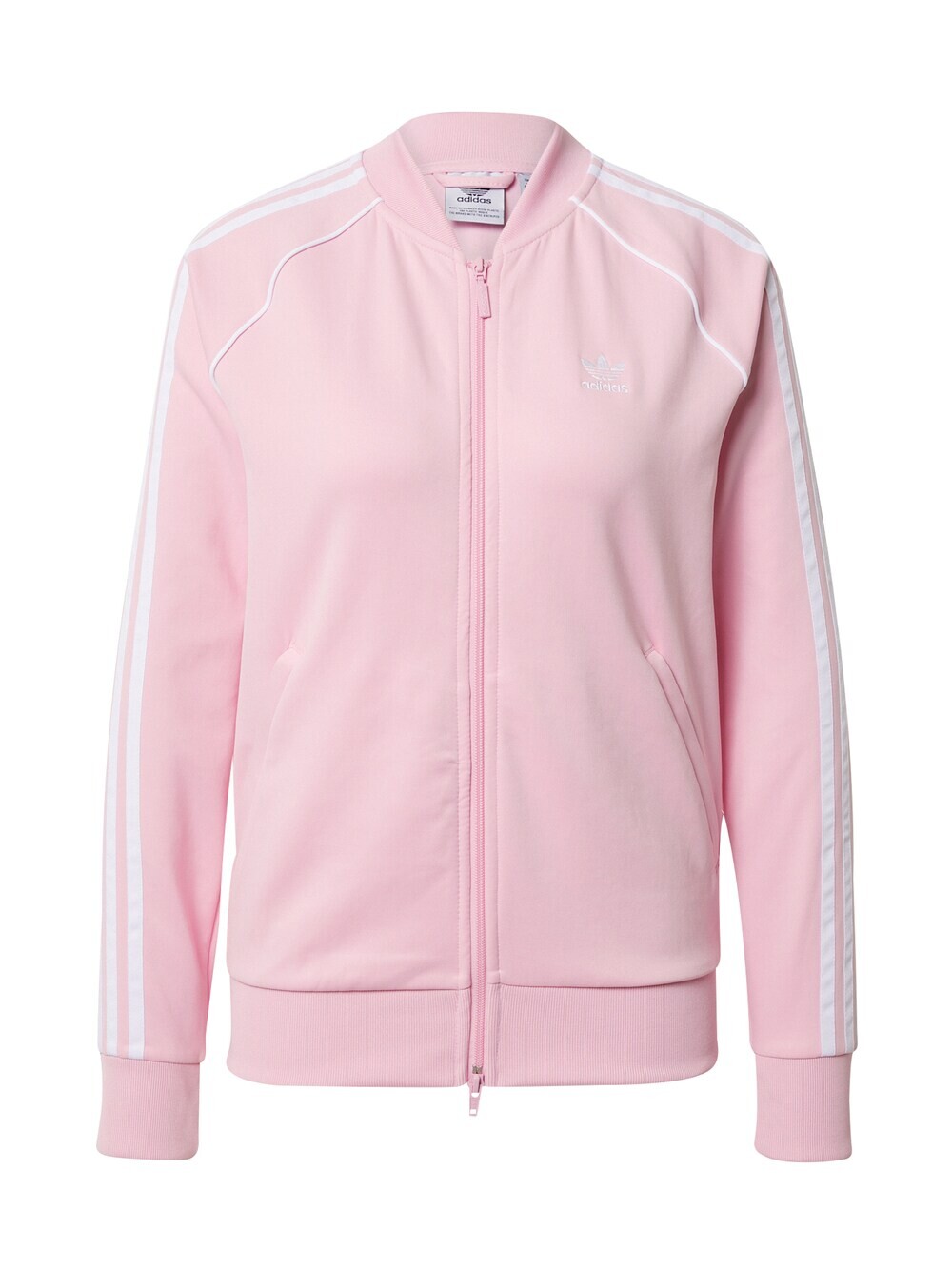 

Толстовка на молнии Adidas Adicolor Classics Sst, розовый