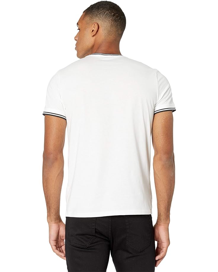 Футболка Fred Perry Twin Tipped Ringer T-Shirt, белый