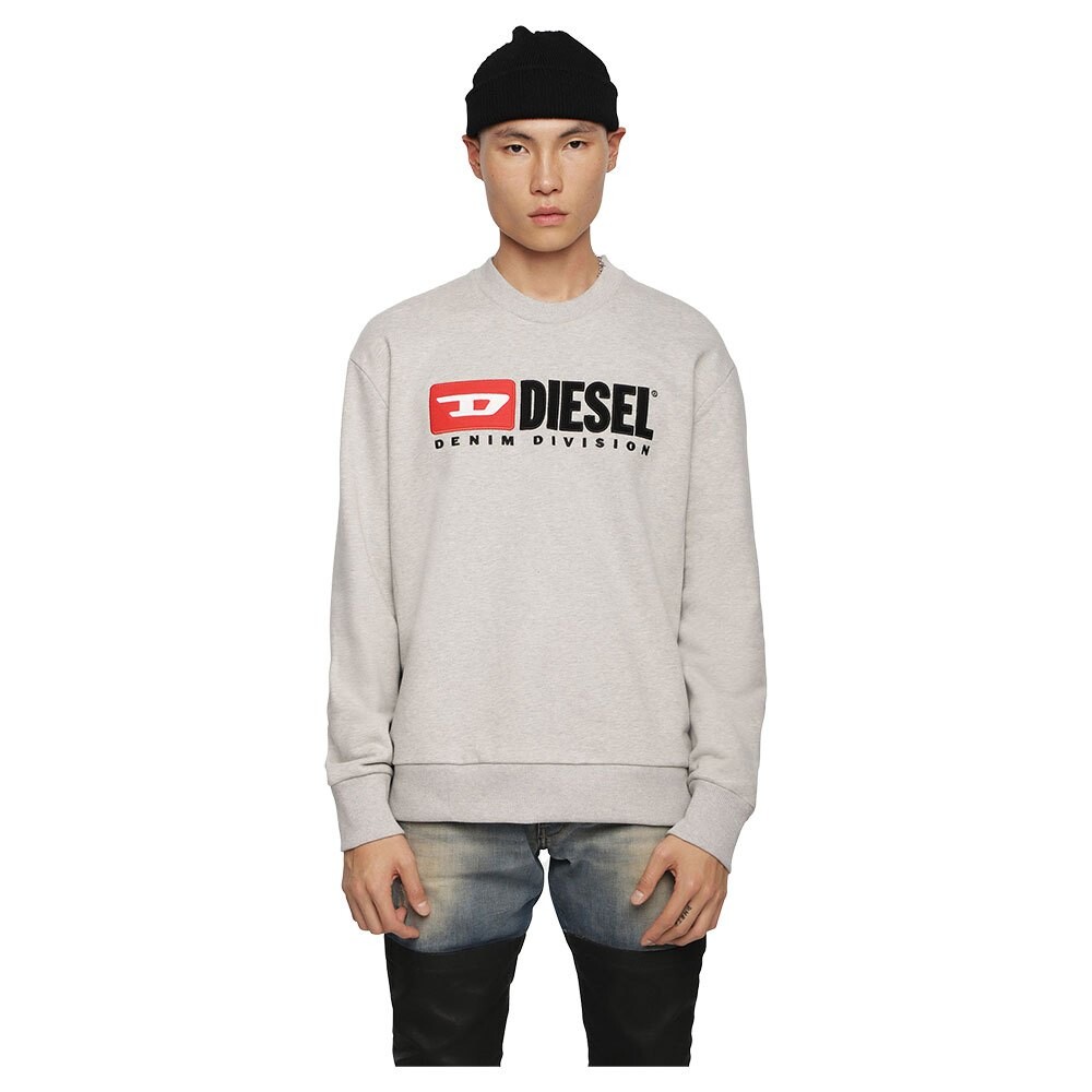 

Толстовка Diesel Crew Division, серый