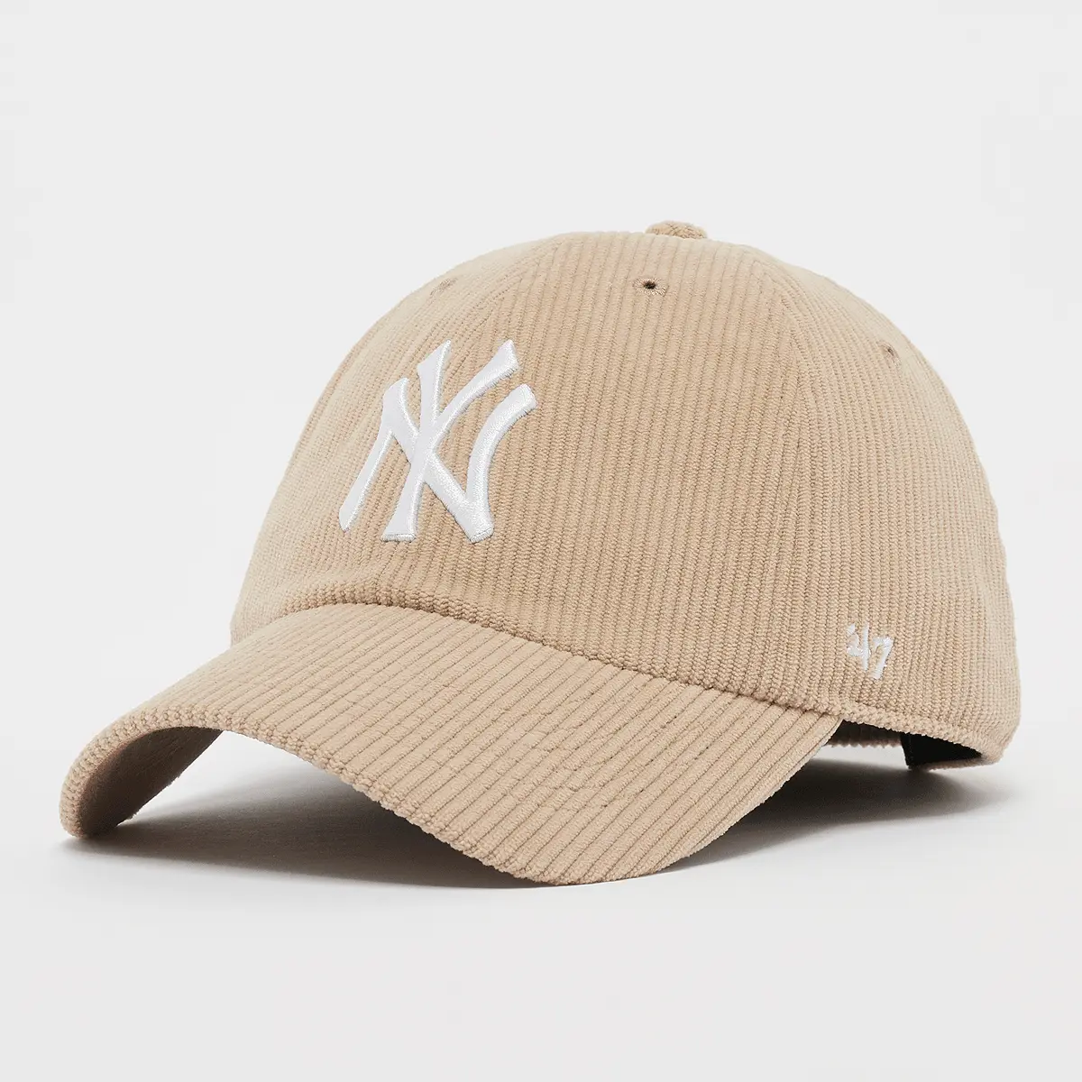 

Бейсболка '47 Clean Up Wide Cord MLB New York Yankees, бежевый