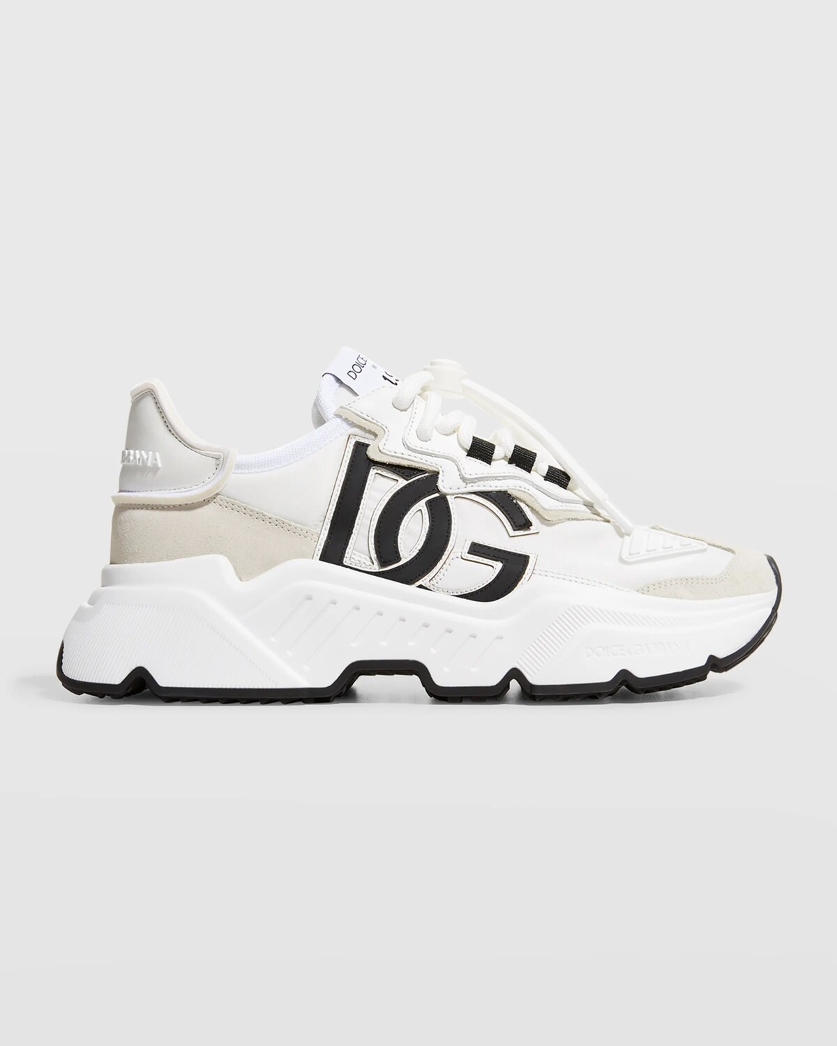 

Беговые кроссовки Daymaster из смешанной кожи Dolce&Gabbana, цвет White