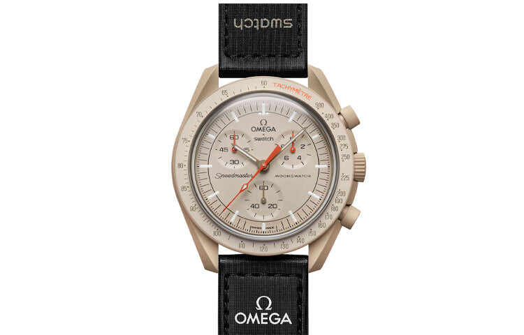 

Часы Swatch x Omega Bioceramic Moonswatch Mission to Jupiter, коричневый