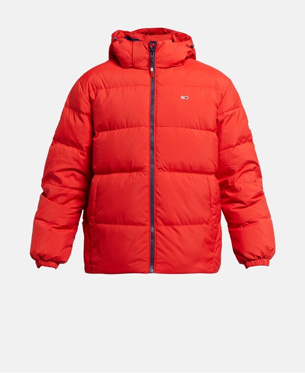 

Пуховик Tommy Jeans, красный