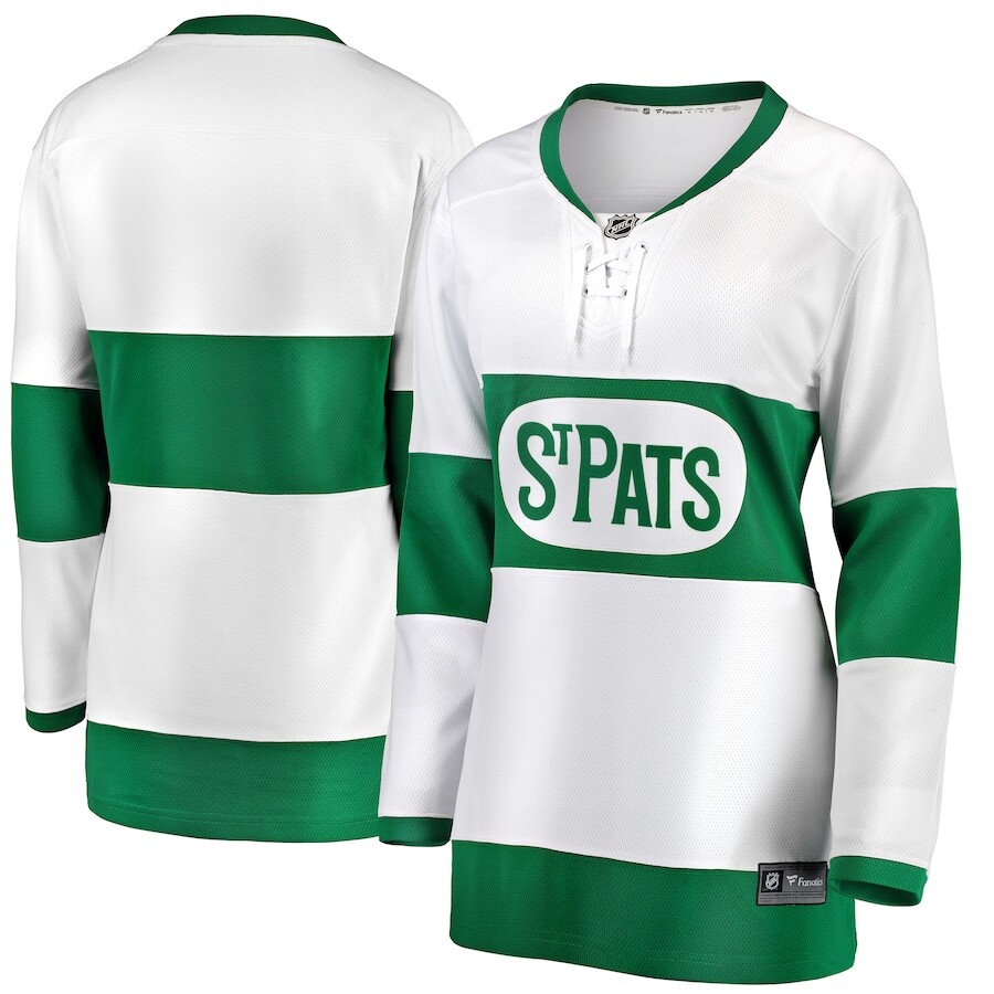 

Джерси Fanatics Branded Toronto St. Pats, белый
