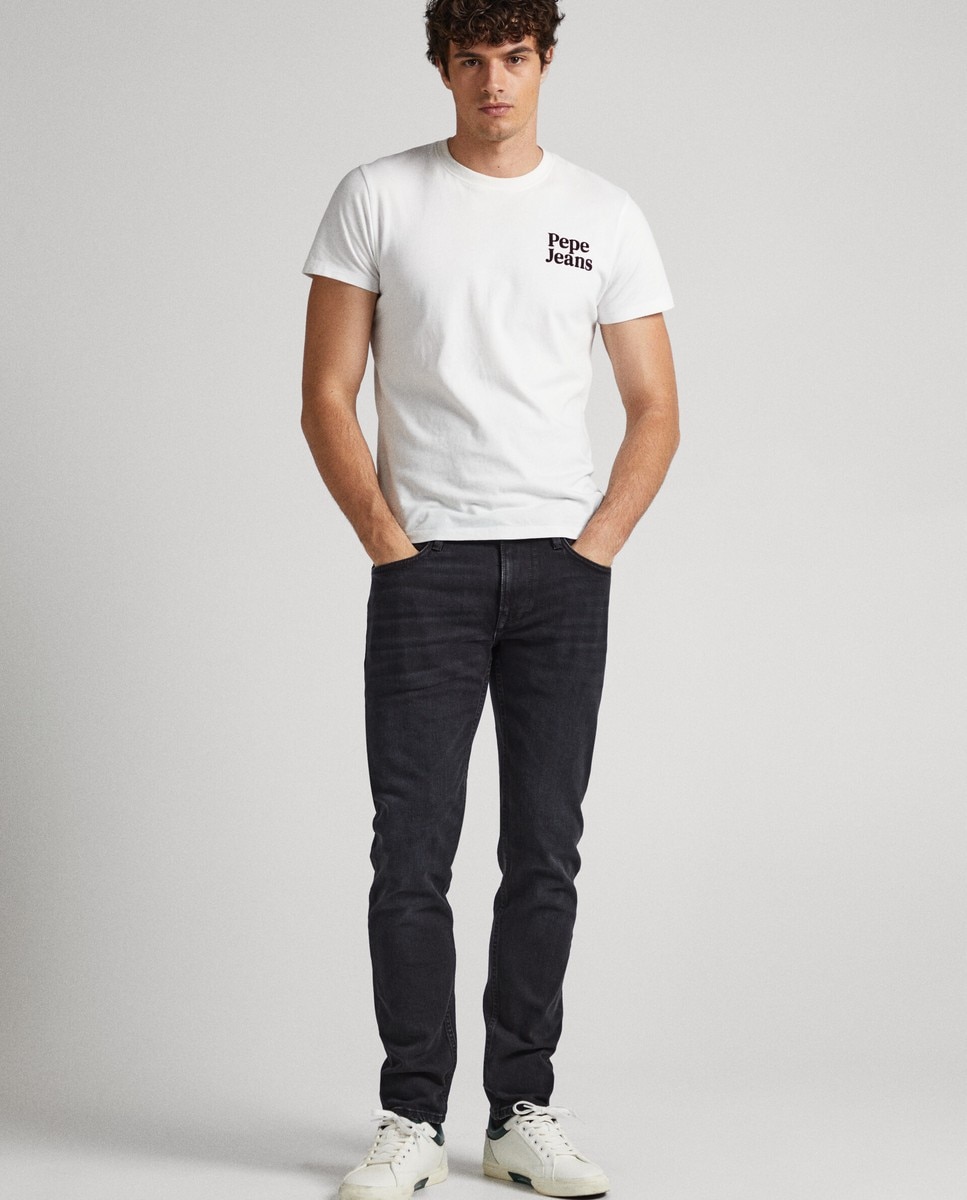 

Черные мужские джинсы Hatch slim Pepe Jeans, черный