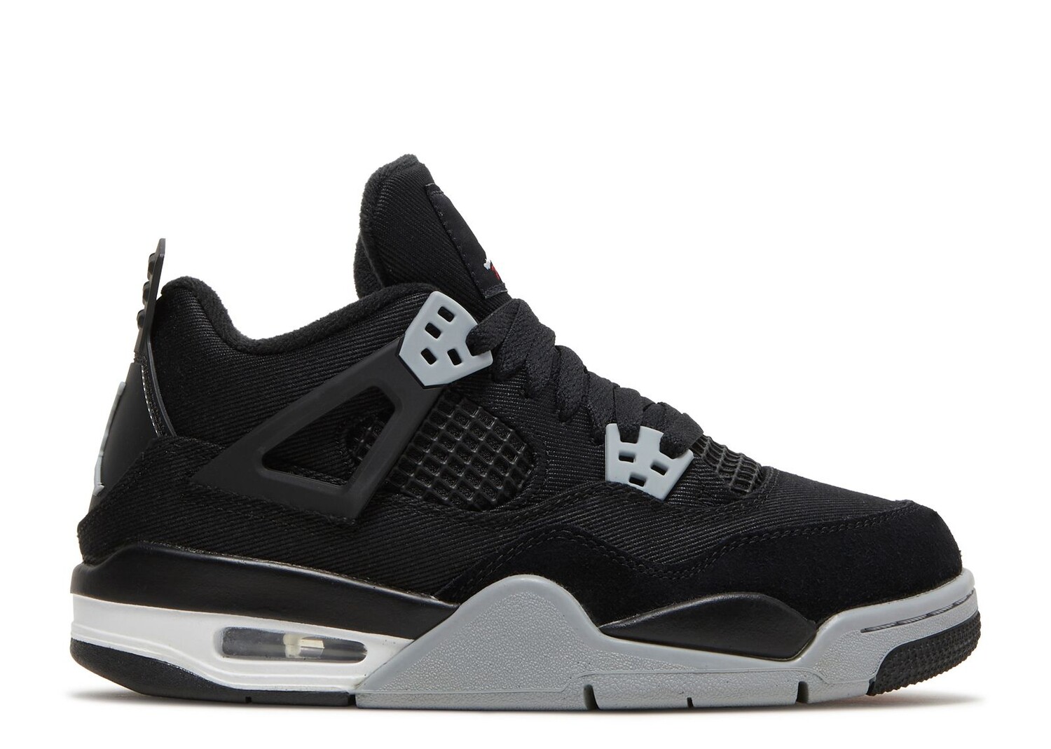 

Кроссовки Air Jordan Air Jordan 4 Retro Se Gs 'Black Canvas', черный