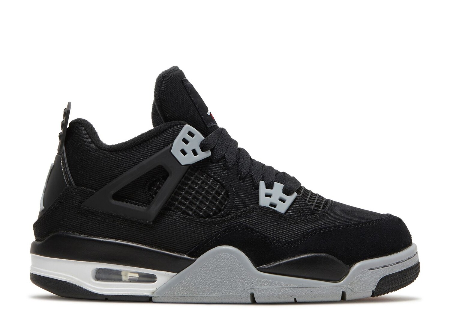 Кроссовки Air Jordan Air Jordan 4 Retro Se Gs 'Black Canvas', черный