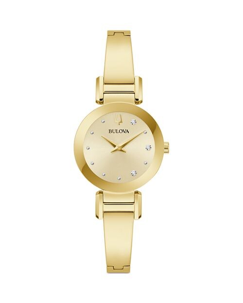 

Часы Marc Anthony Modern с бриллиантовым браслетом, 26 мм Bulova, цвет Gold