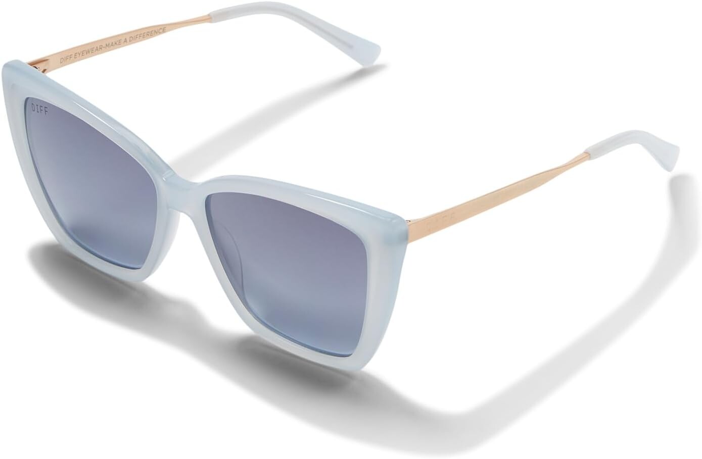 

Солнцезащитные очки Becky II DIFF Eyewear, цвет Blue Dust