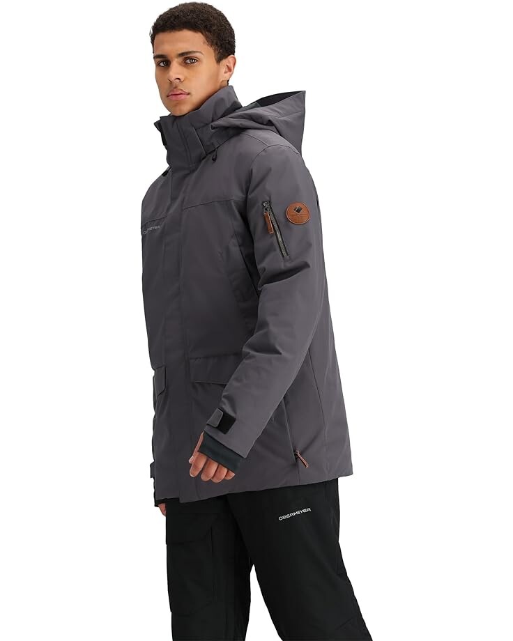 цена Куртка Obermeyer Ridgeline Jacket, цвет Basalt