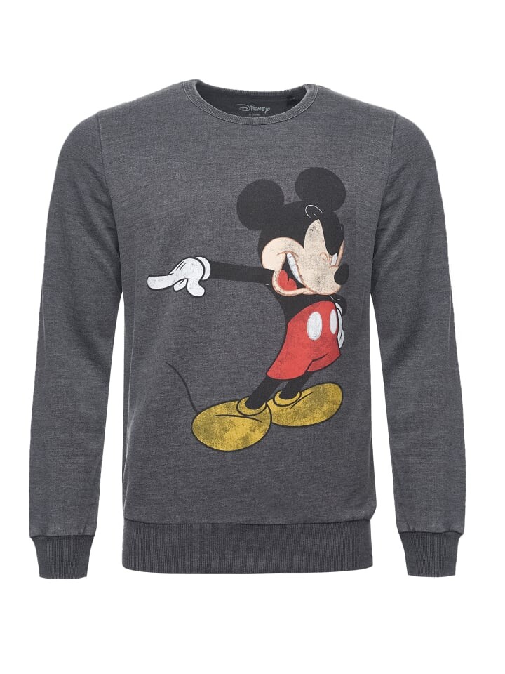 

Толстовка Recovered Disney Pointing Mickey, серый