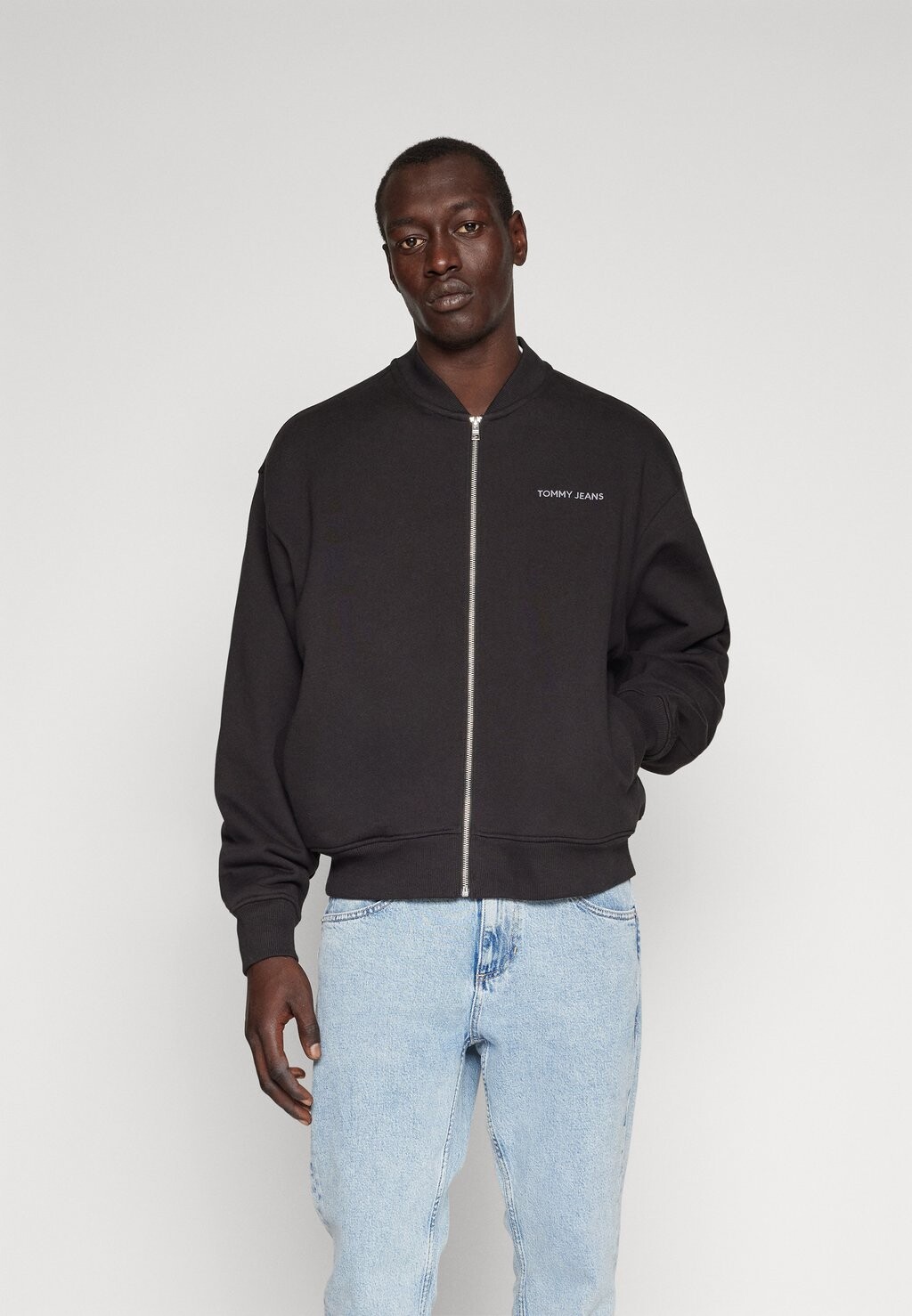 

Толстовка на молнии Tommy Jeans, черный