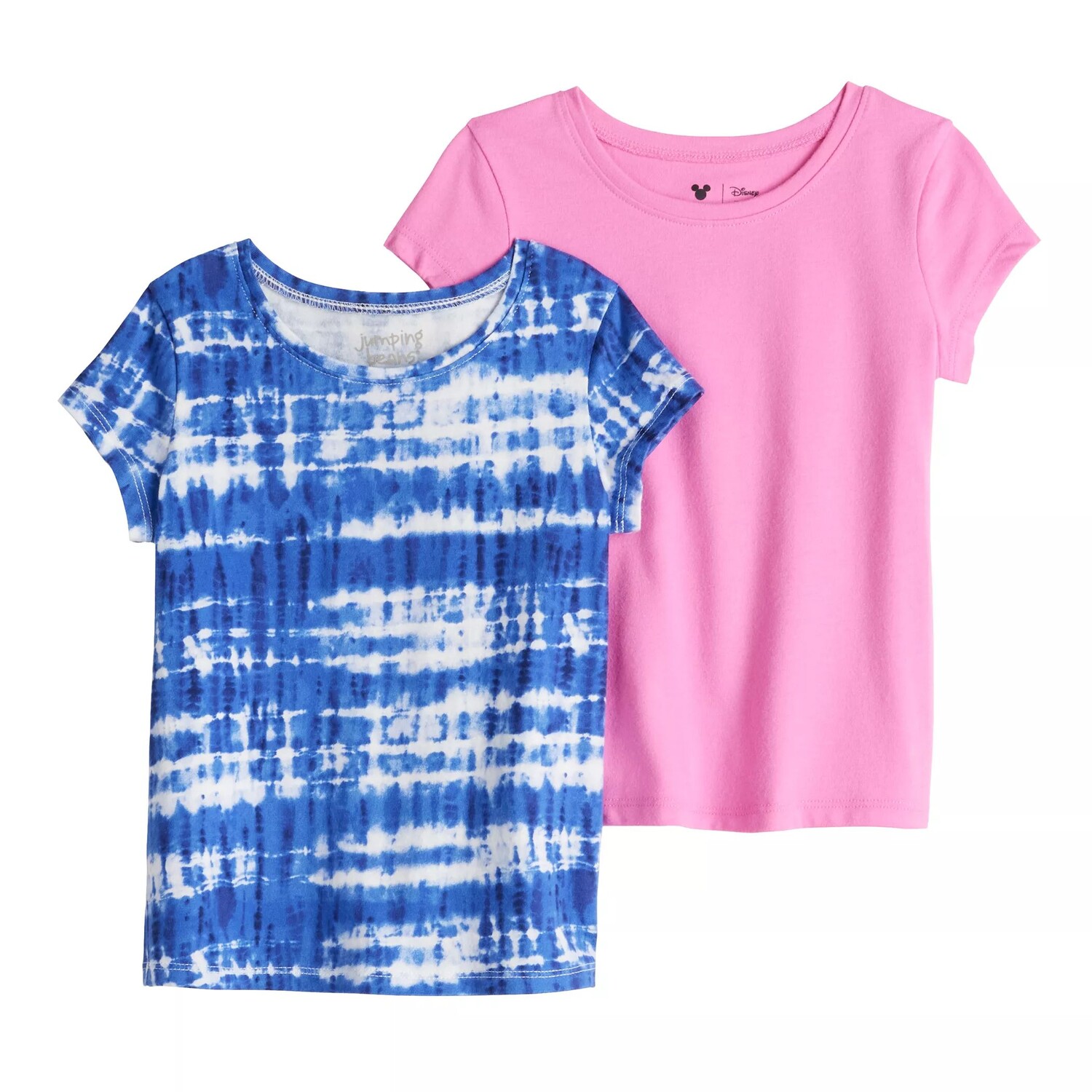 

Футболки Tie Dye и Solid Core для девочек Jumping Beans, 2 шт. Jumping Beans