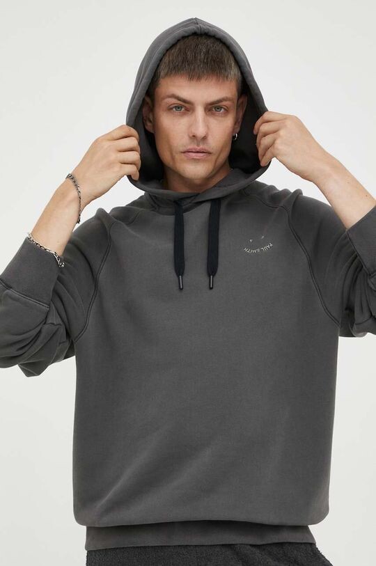 

Хлопковая толстовка PS Paul Smith, серый