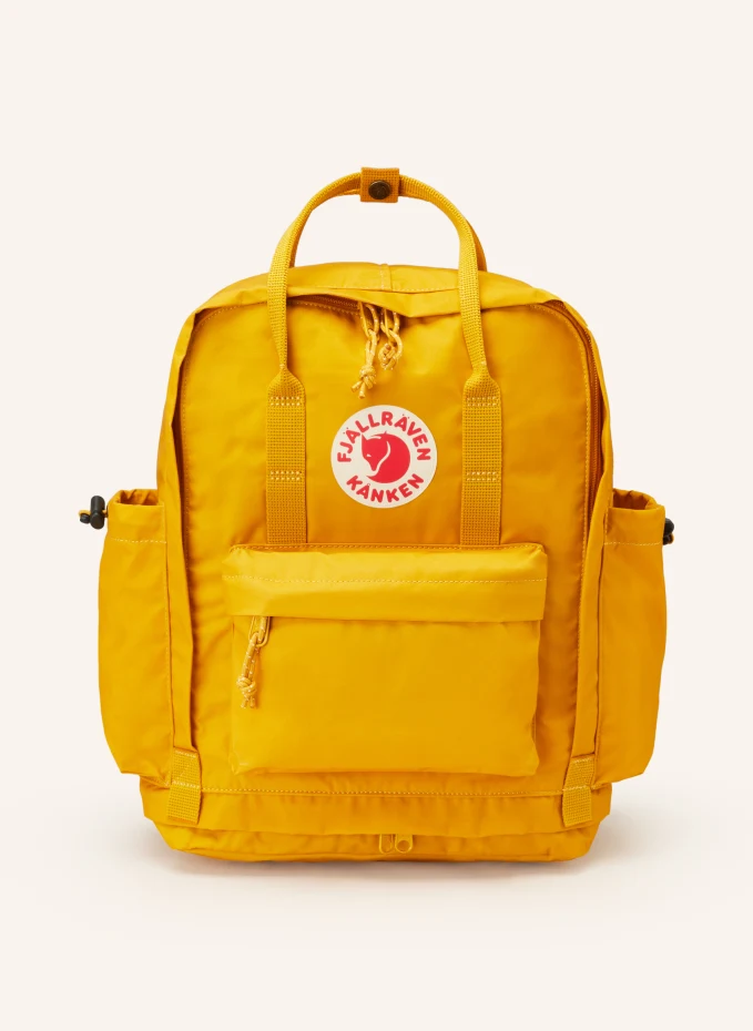 Рюкзак конкен 18 л Fjällräven, желтый большая сумка конкен fjällräven цвет ox red