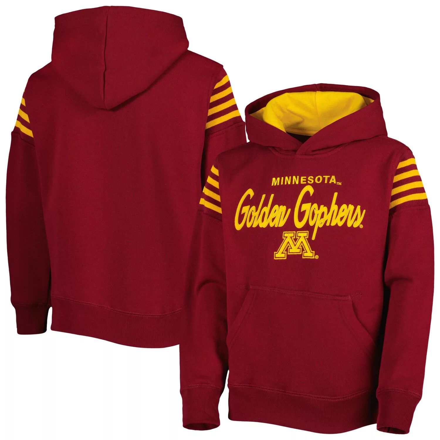 

Молодежный пуловер с капюшоном Maroon Minnesota Golden Gophers The Champ Is Here Outerstuff