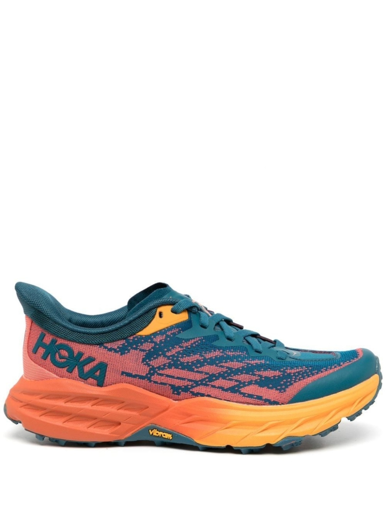 

Кроссовки Hoka Speedgoat 5, синий/оранжевый