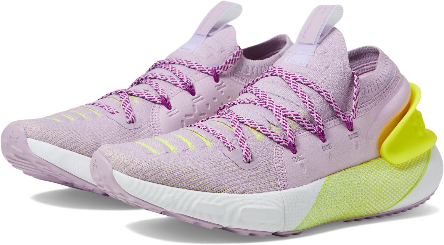 

Кроссовки Hovr Phantom 3 Under Armour, цвет Fresh Orchid/White/Yellow Ray