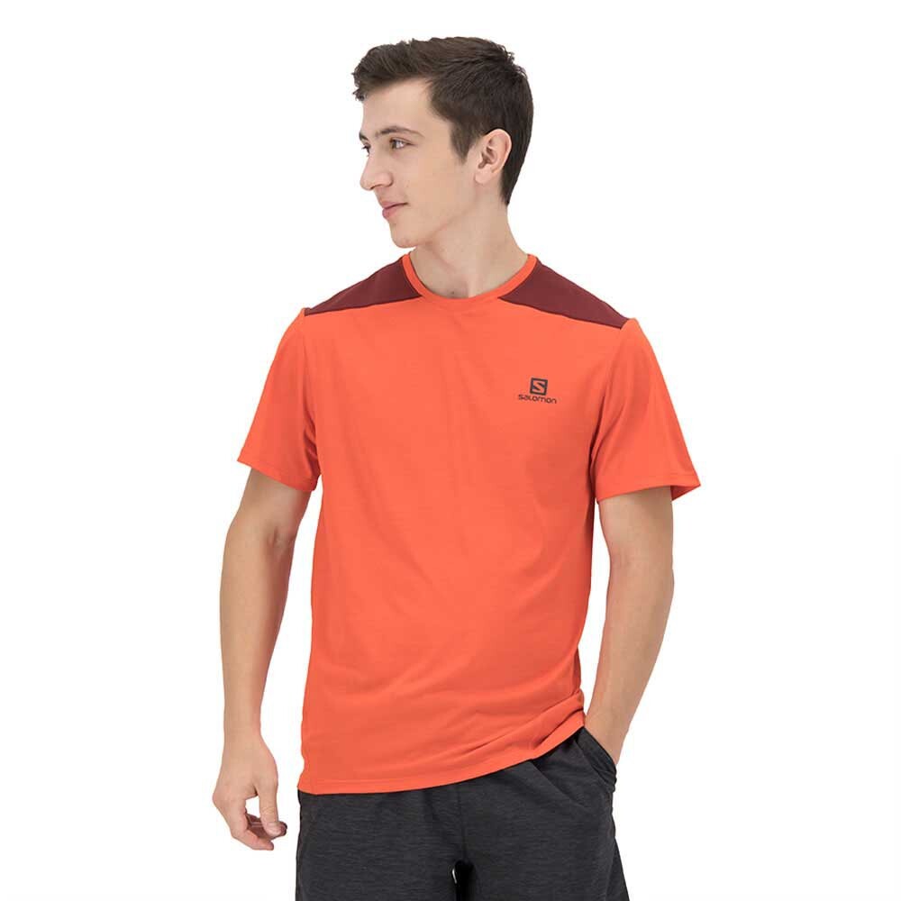 

Футболка с коротким рукавом Salomon Outline, оранжевый
