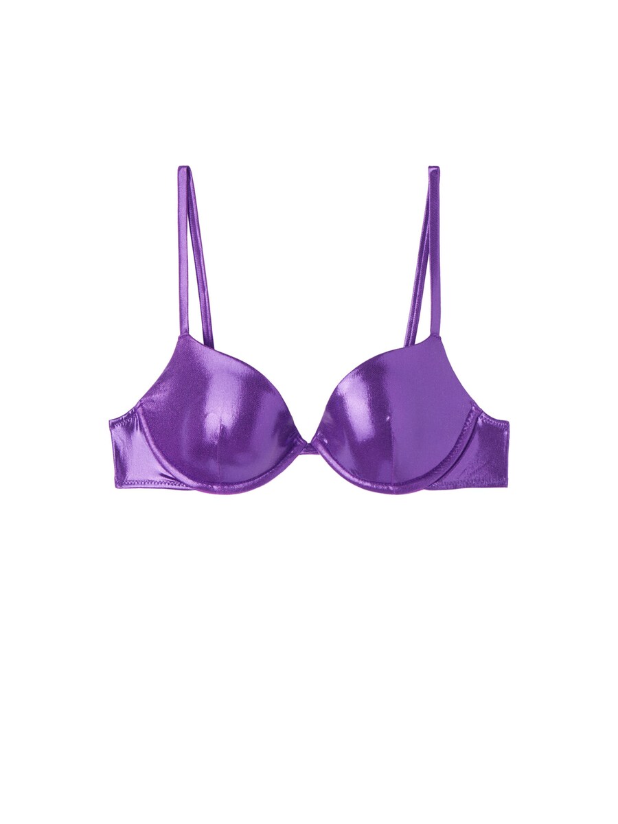 

Топ бикини CALZEDONIA Push-up Bikini Top, фиолетовый