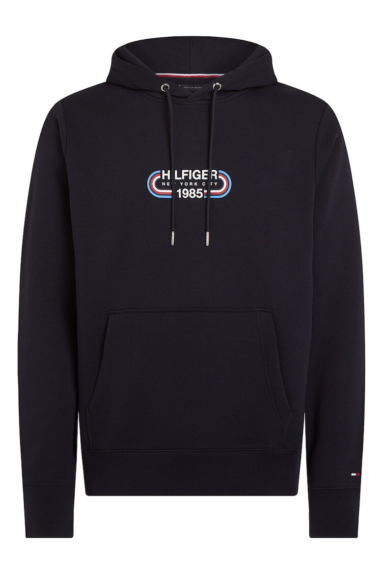 

Хлопковая толстовка с логотипом Tommy Hilfiger, синий