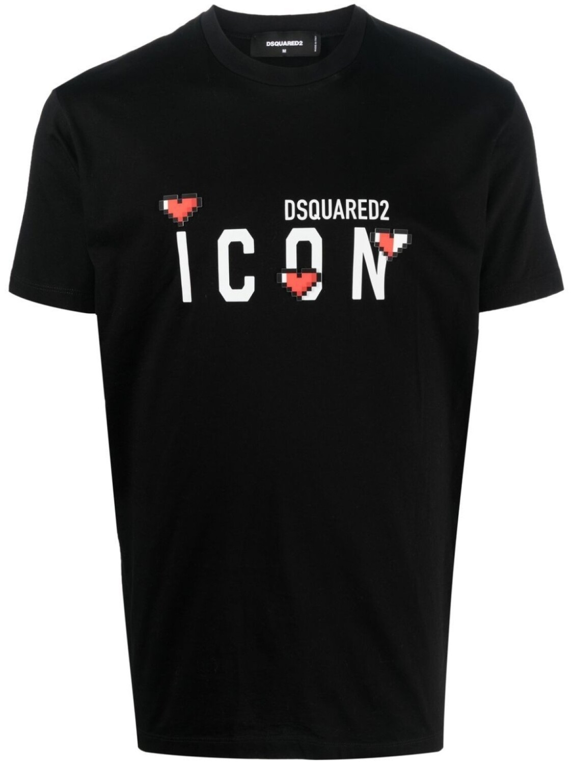 

Dsquared2 Icon logo-print T-shirt, черный
