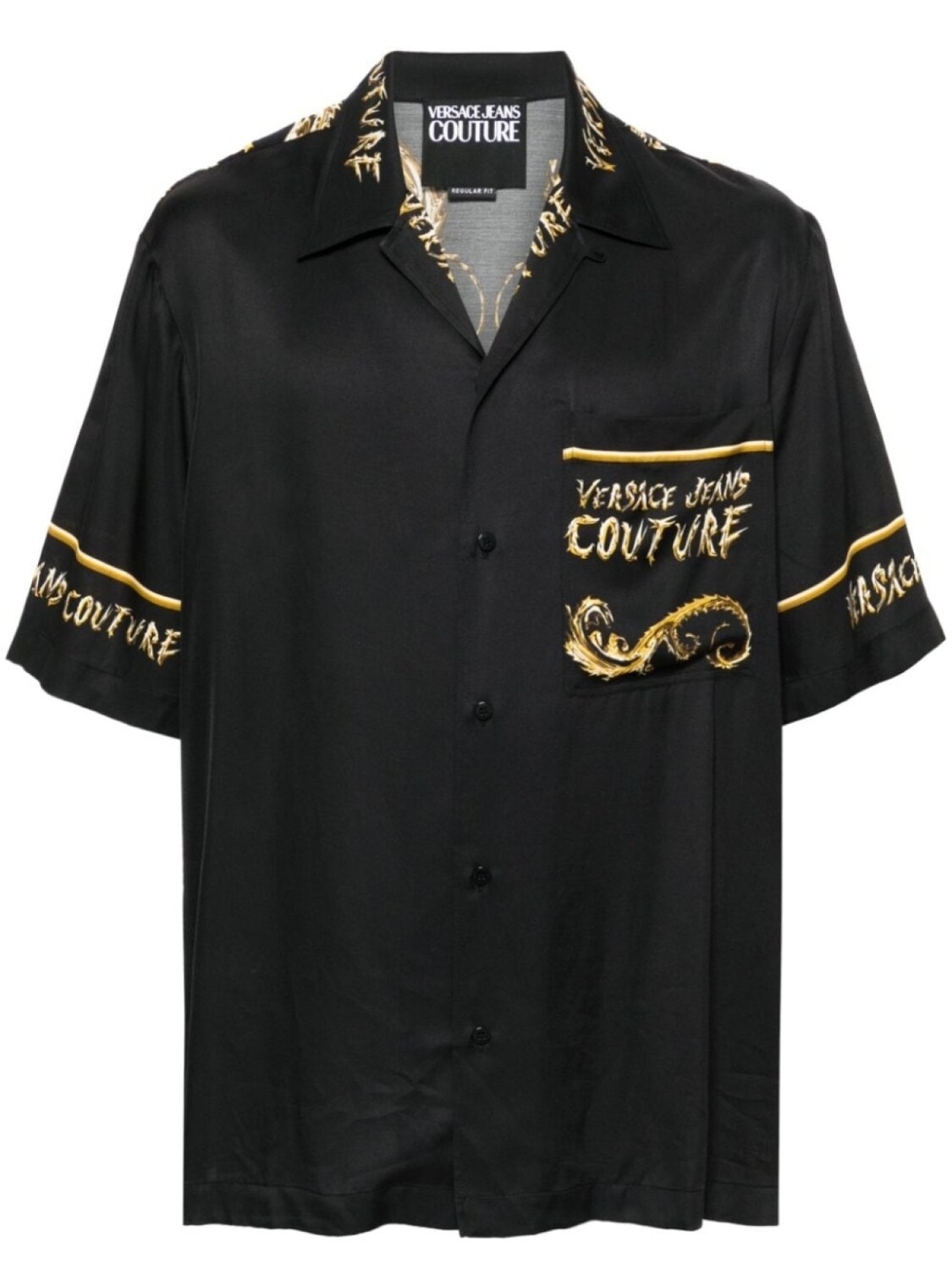 

Versace Jeans Couture рубашка Watercolour Couture, черный