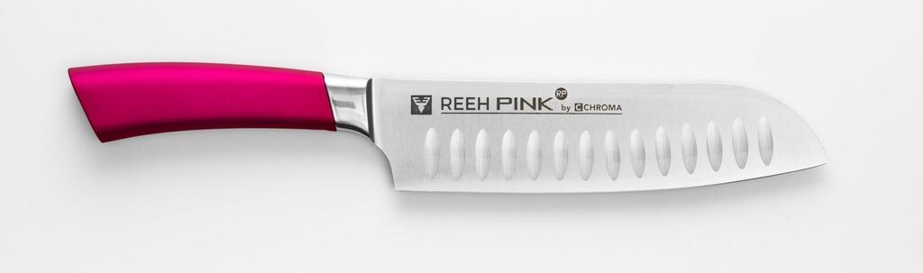 

REEH Розовый от CHROMA Santoku 20 см RP-04