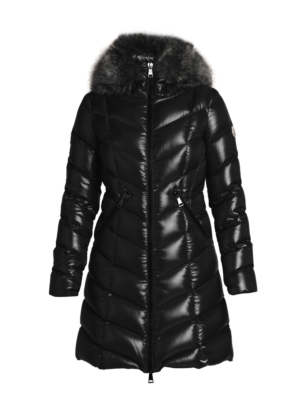 

Куртка Fulmarre с отделкой из искусственного меха Moncler, черный