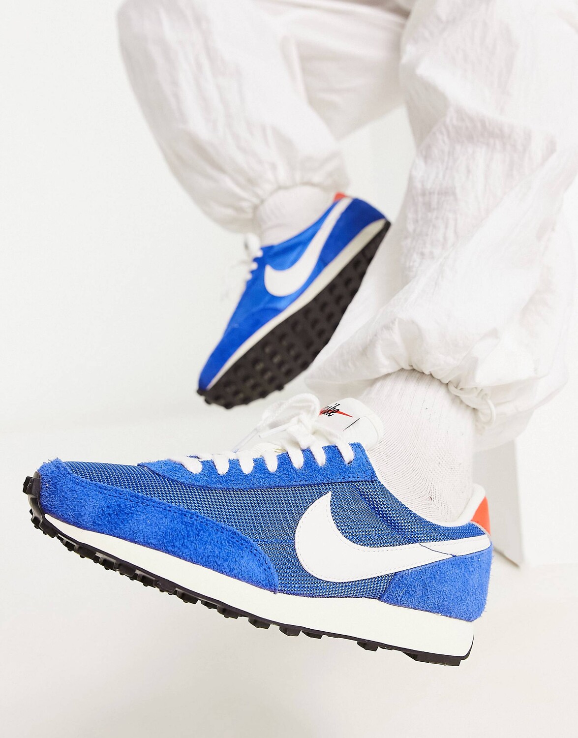 

Винтажные кроссовки Nike Daybreak ярко-синего цвета