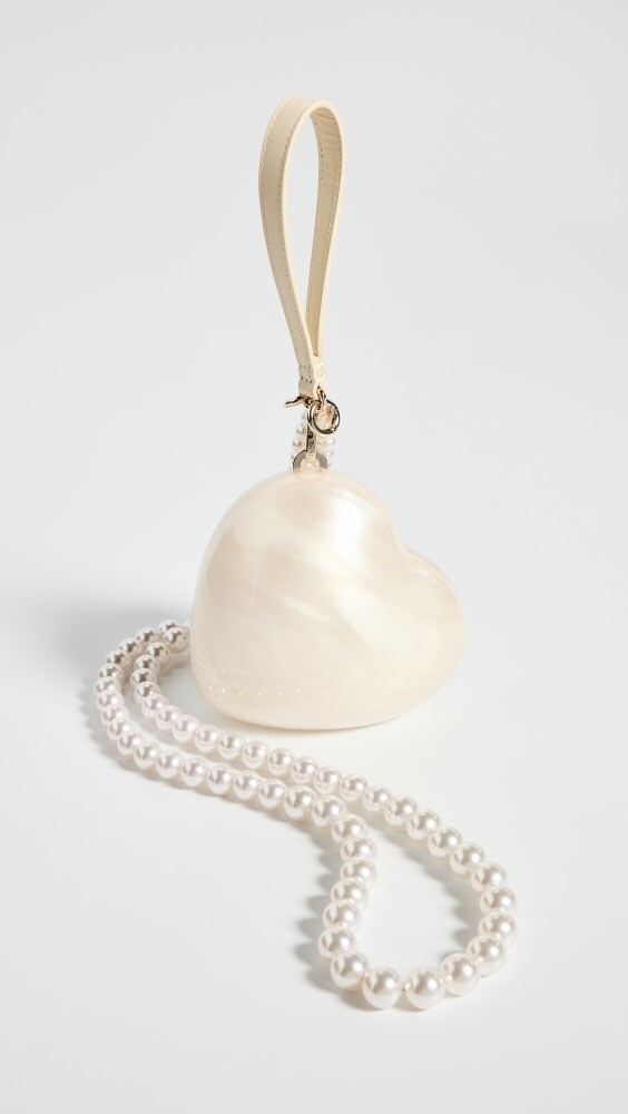 

Сумка-кроссбоди Simone Rocha Micro Heart Pearl