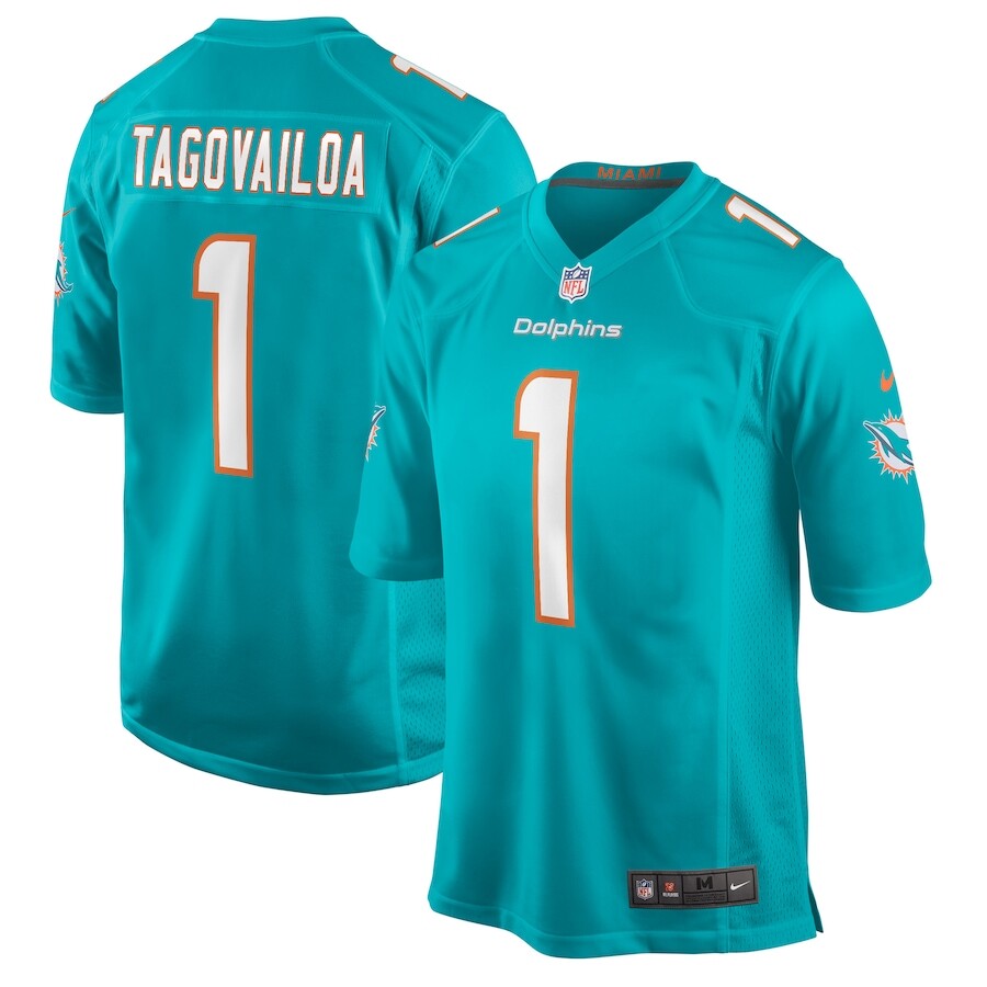 

Джерси Nike Miami Dolphins, аква