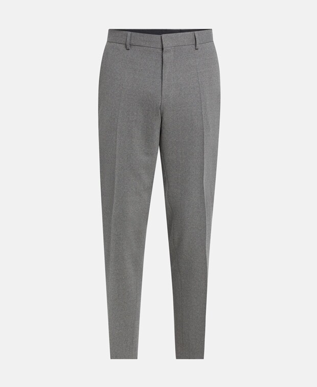 

Шерстяные брюки Boss Black, цвет Medium Grey