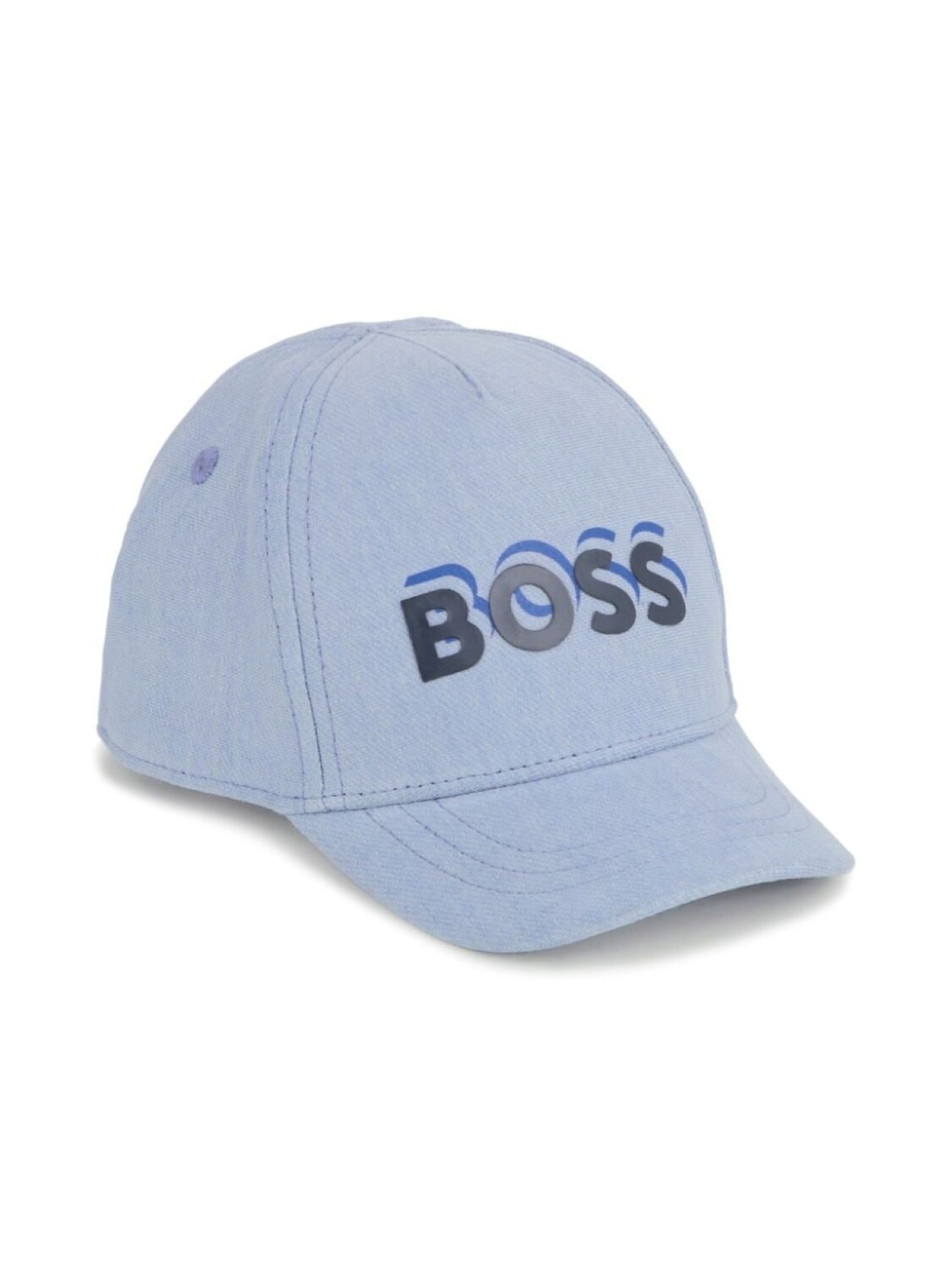 

BOSS Kidswear кепка с логотипом, синий