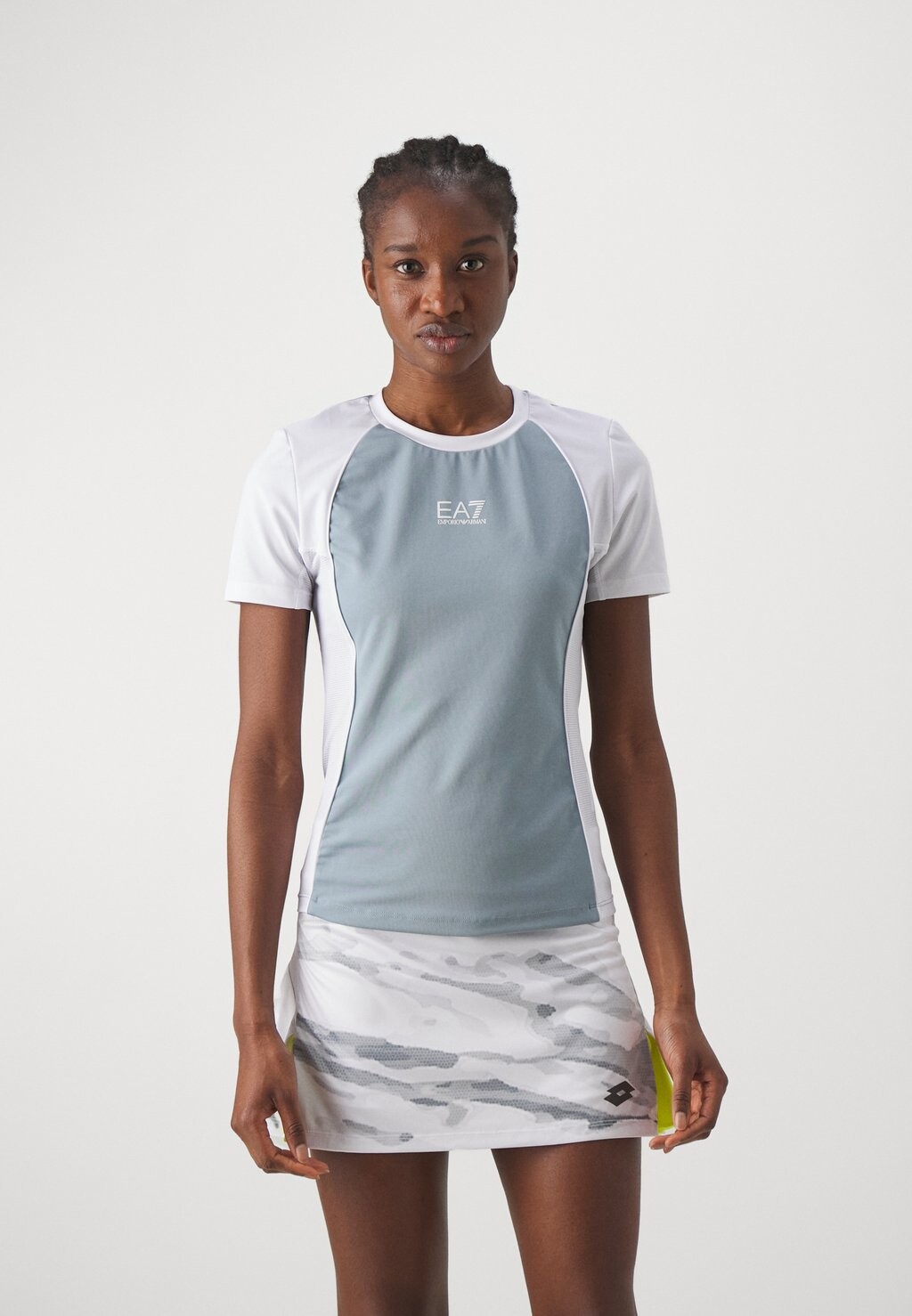 

Спортивная футболка FREESTYLE TEE EA7 Emporio Armani, цвет citadel
