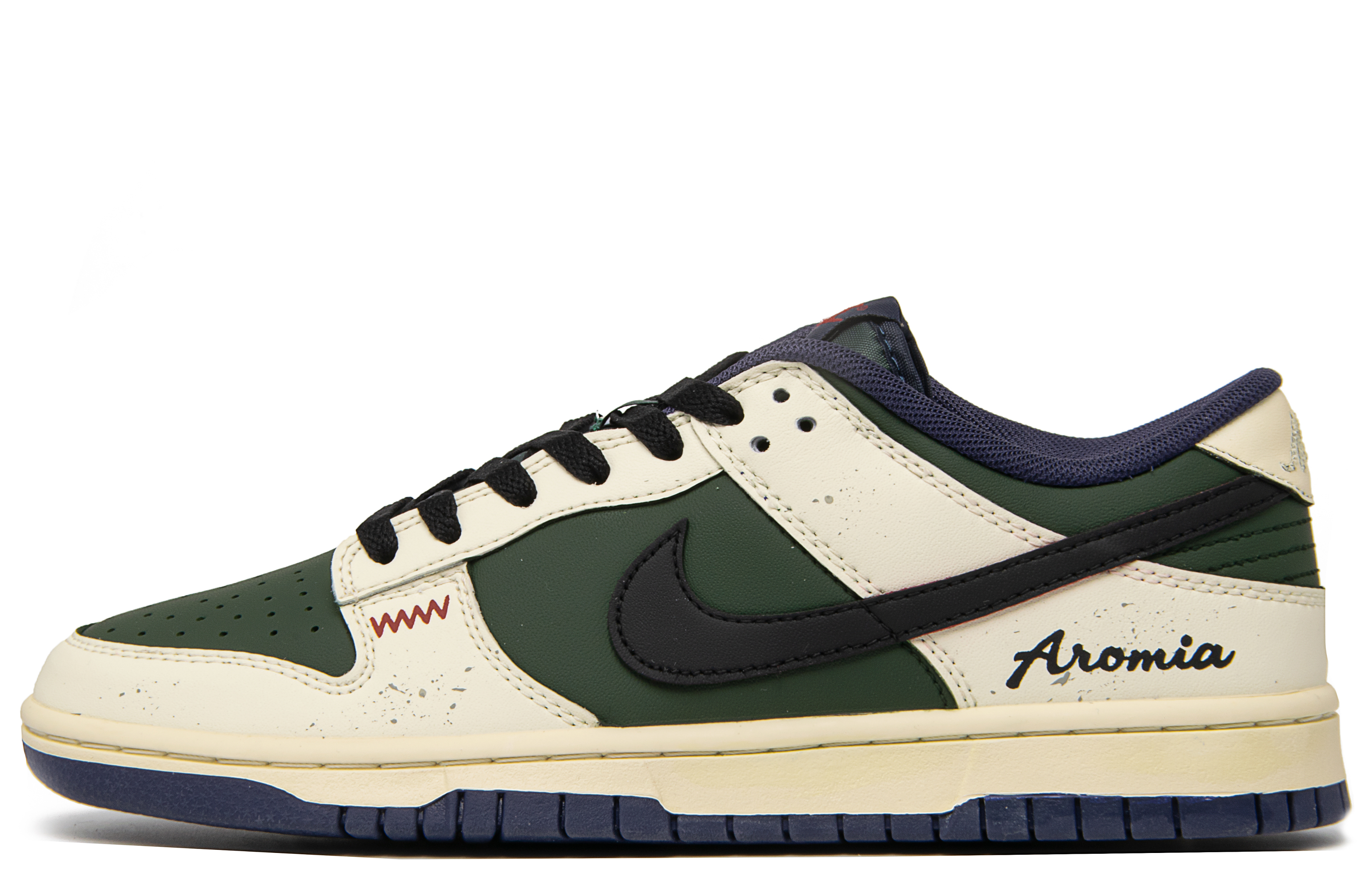 

Кроссовки Nike Dunk Skateboarding Shoes Men Low-top Army Green, хаки