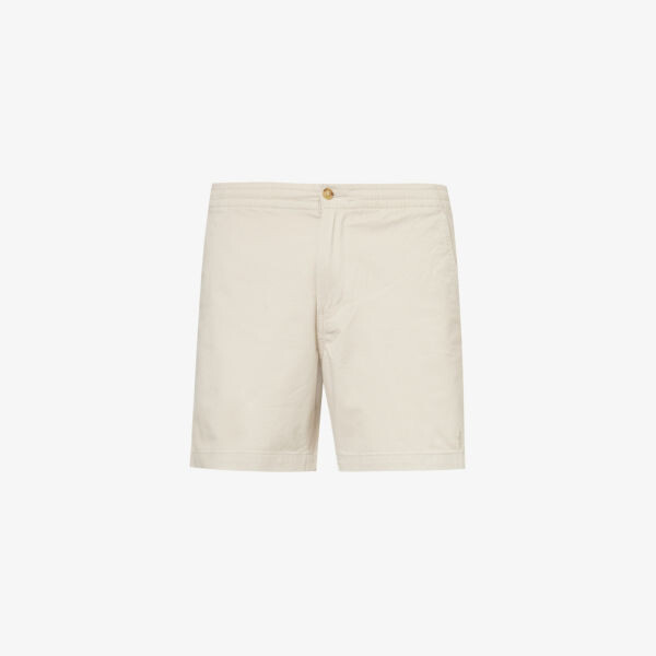 

Шорты Classic-Fit из хлопчатобумажной ткани стрейч-твил с начесом Polo Ralph Lauren, серый