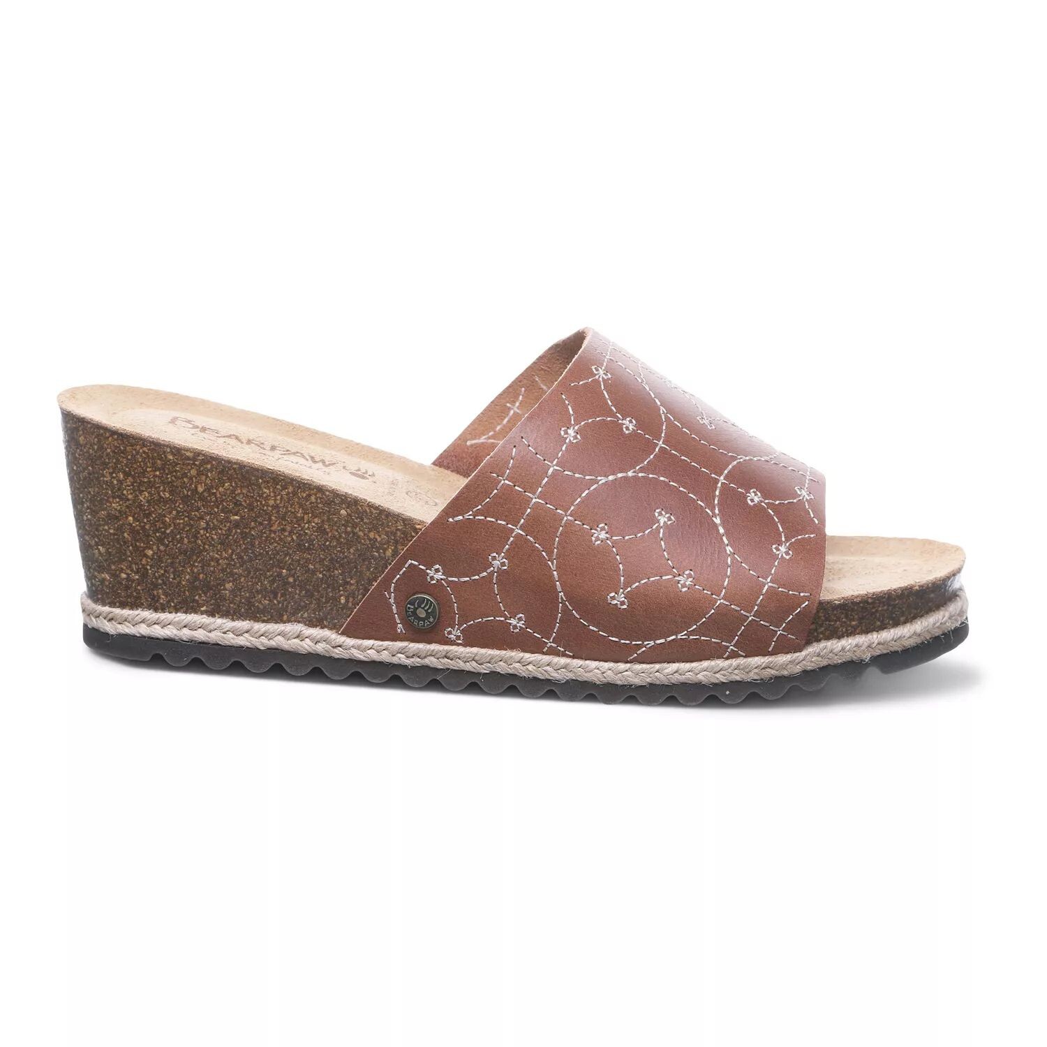 

Женские шлепанцы на танкетке Bearpaw Evian Bearpaw, синий