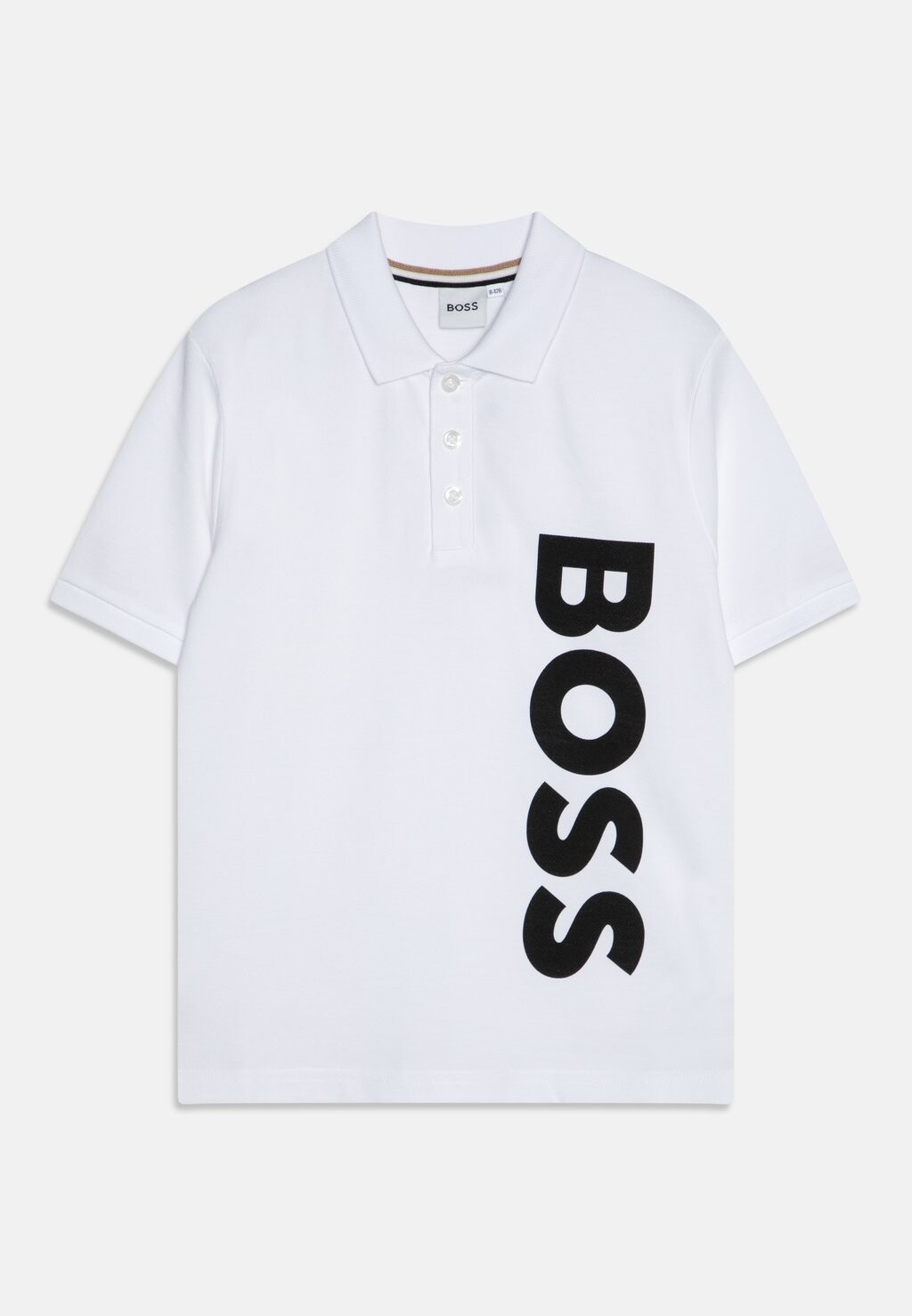 

Рубашка-поло SHORT SLEEVE BOSS Kidswear, цвет white