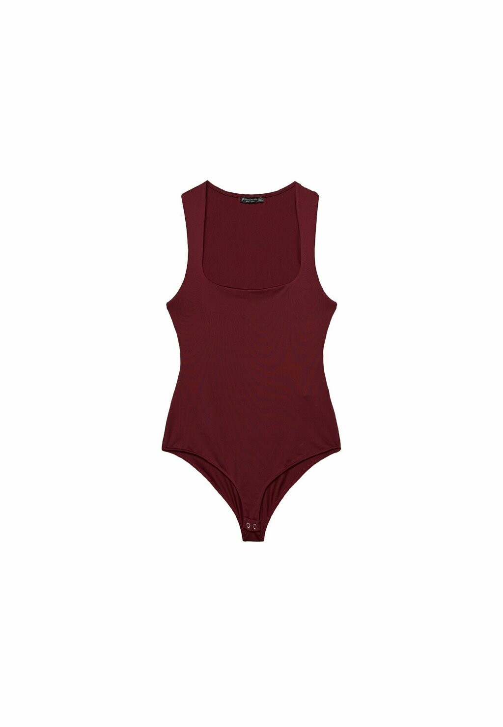

Топ WITH SQUARE NECKLINE Stradivarius, Бордо