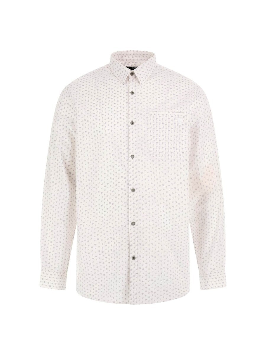 

Рубашка GUESS Regular fit Button Up, белый