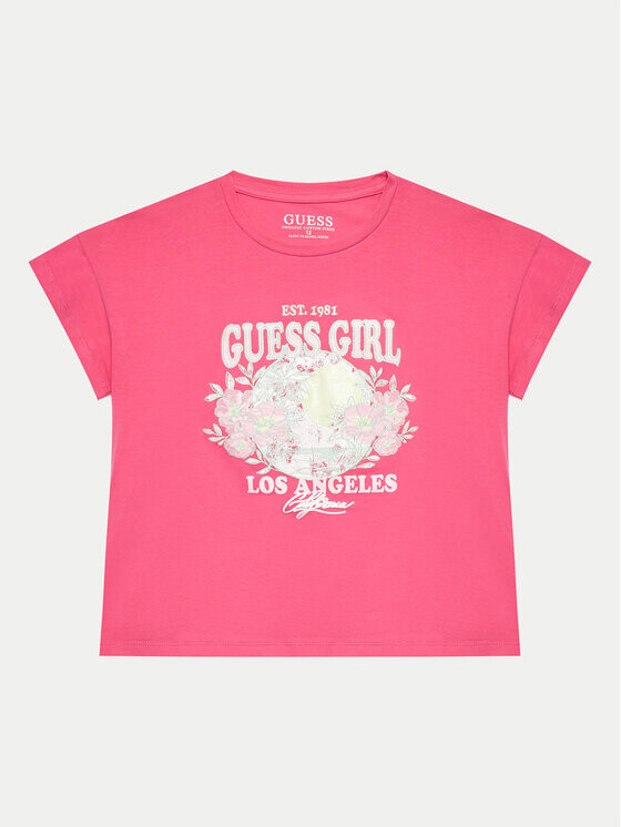 

Футболка Guess, розовый