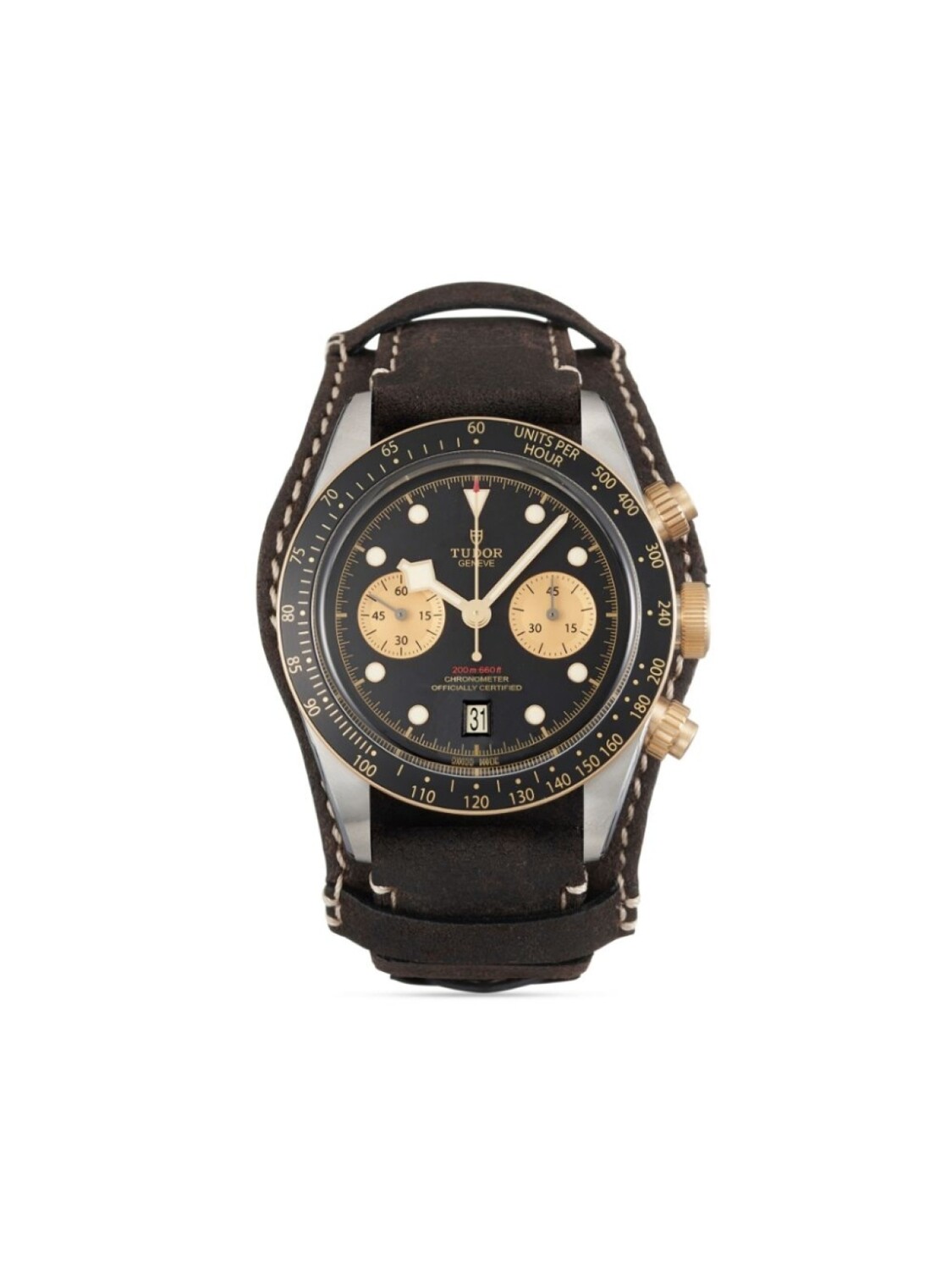 

TUDOR наручные часы Black Bay Chrono S&G 41 мм, черный