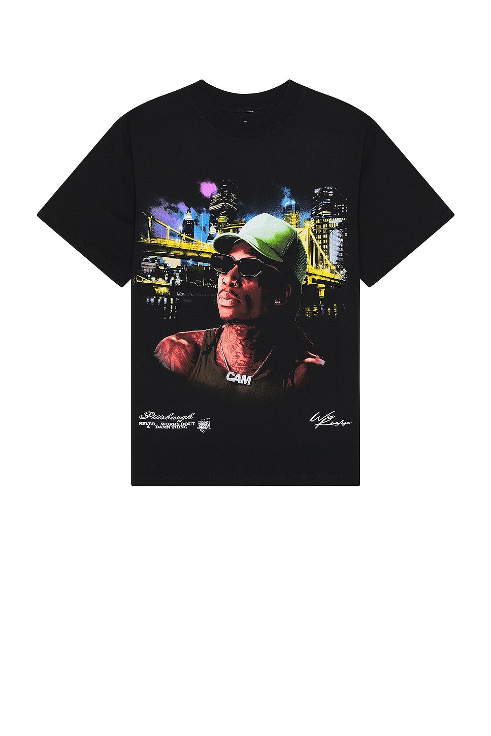 

Футболка Wiz Khalifa Skyline Stadium La, черный